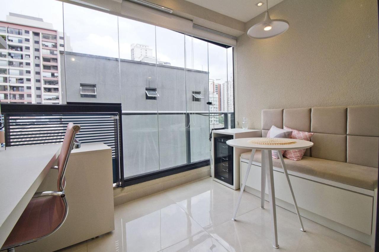 Апартаменты Lindo Loft Pet Friendly Em Pinheiros Sp Сан-Пауло Экстерьер фото