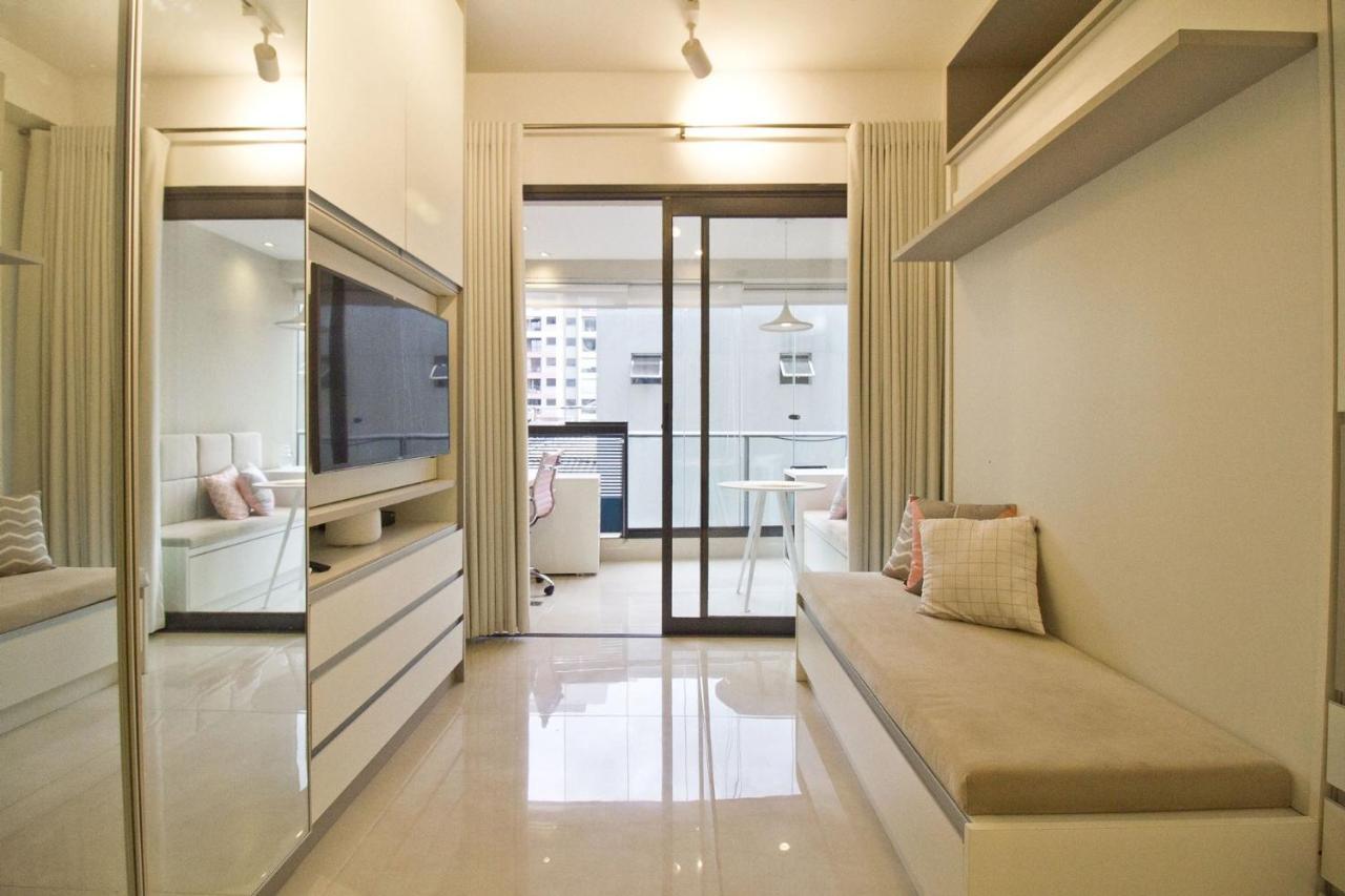 Апартаменты Lindo Loft Pet Friendly Em Pinheiros Sp Сан-Пауло Экстерьер фото
